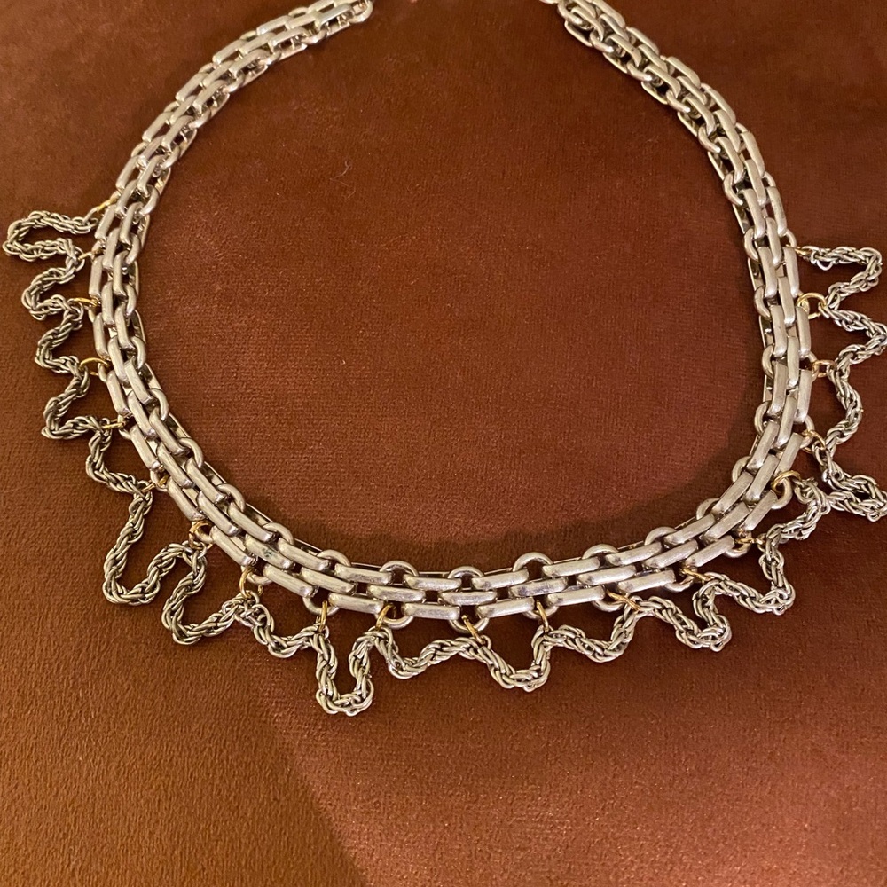 handmade silver necklace